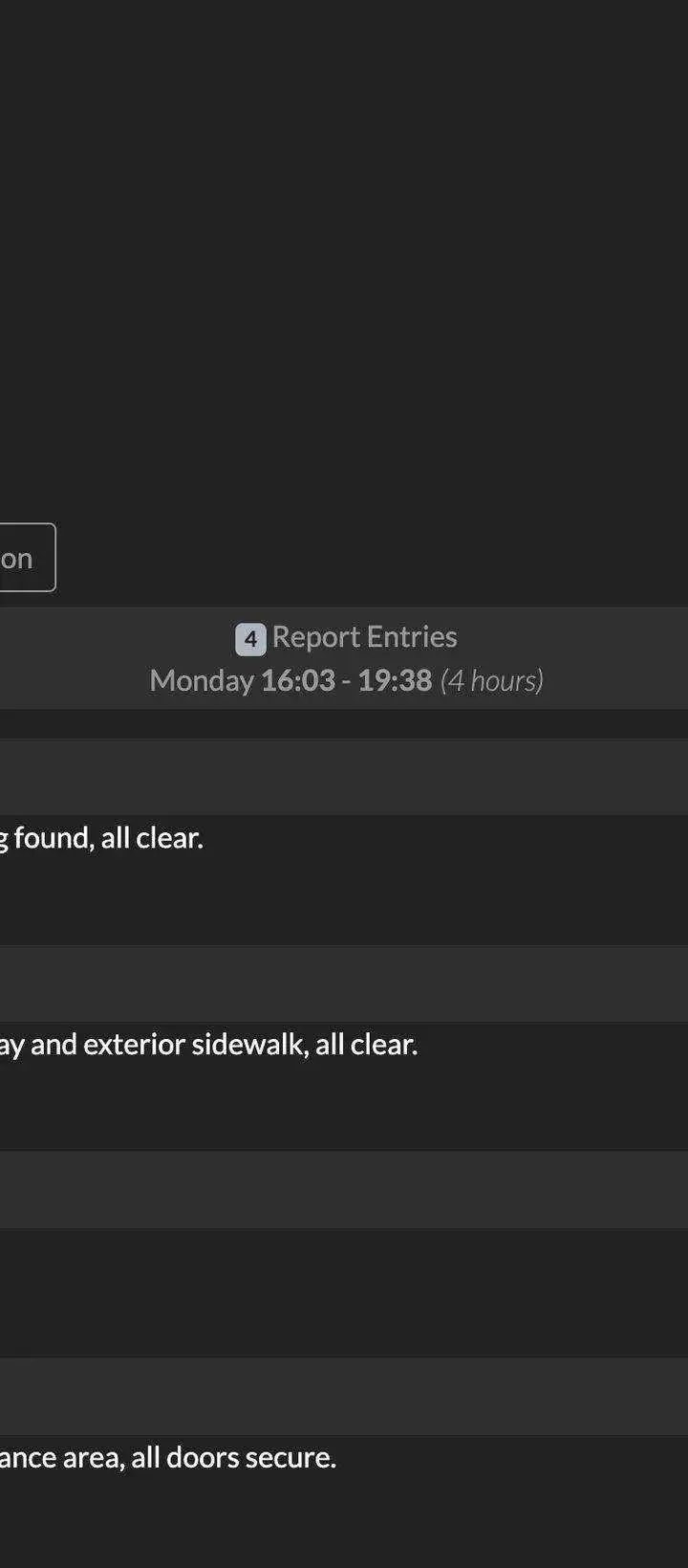 Report View with several Report Entries