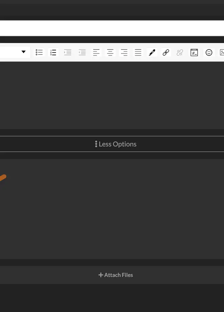 Arrow Highligthing the Email Bulletin to Users option on new Bulletin form